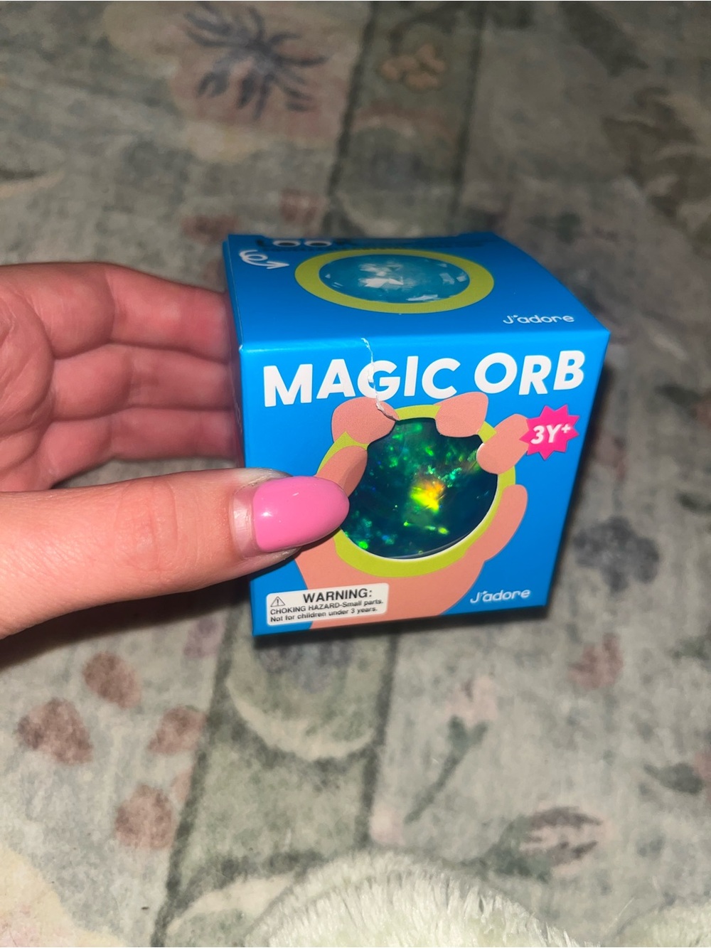 Adore Magic Orb Kids Toy - Blue Box with Green Orb